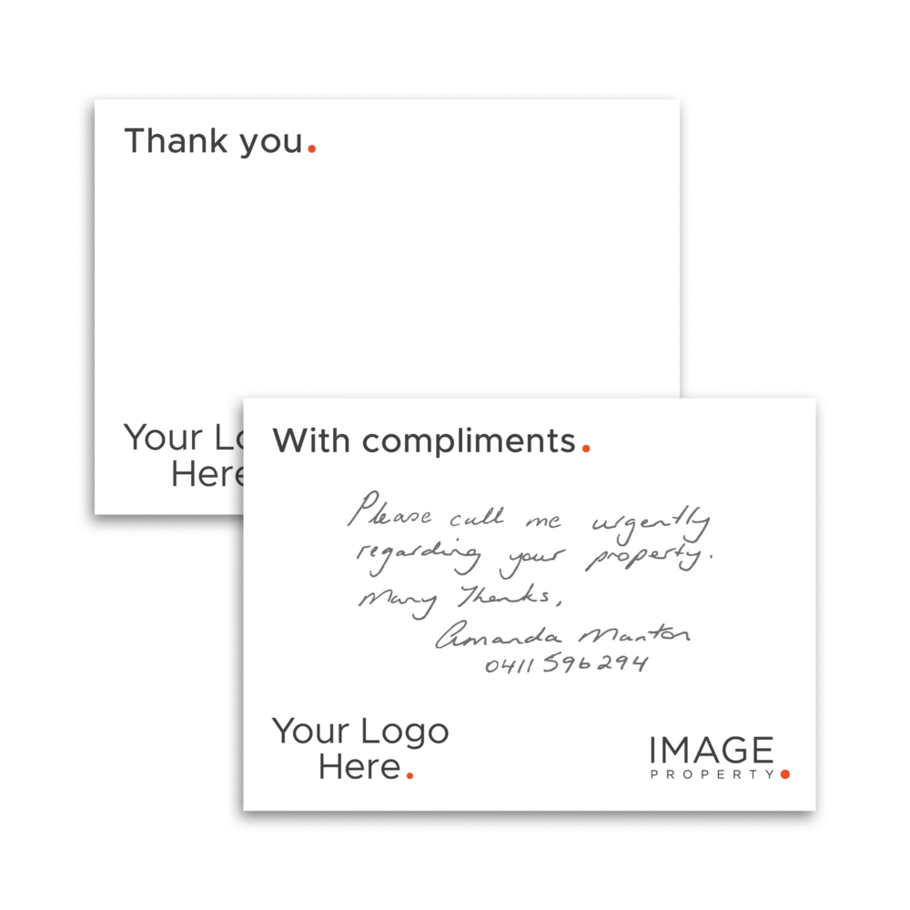 A6 One Sided Print Card